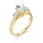 1.90ct Oval Cut Moissanite Luxury Anniversary Gift