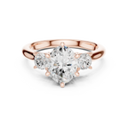 1.90ct Oval Cut Moissanite Luxury Anniversary Gift