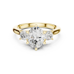 1.90ct Oval Cut Moissanite Luxury Anniversary Gift