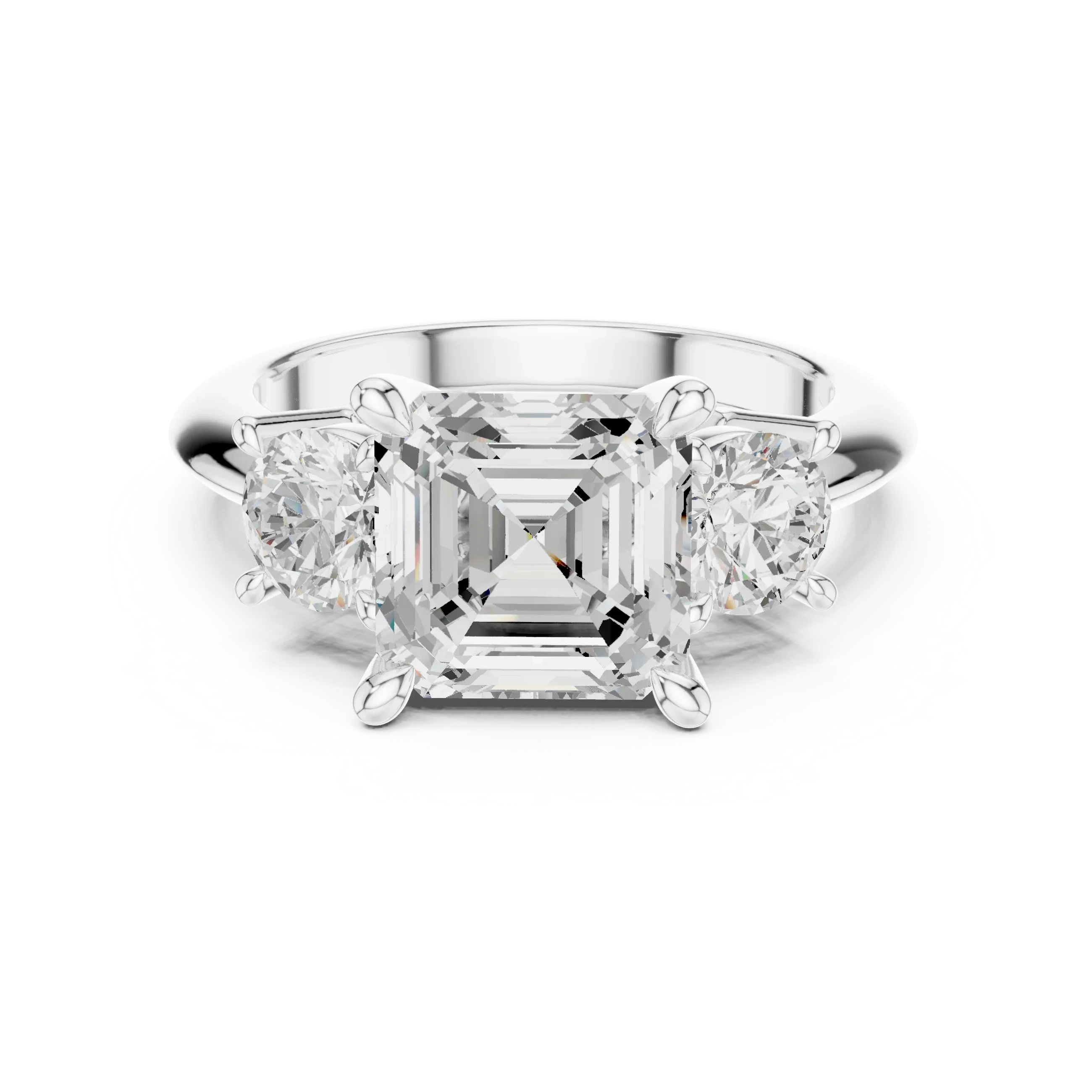 Luxury Moissanite Ring – Iced Out Hip Hop Ring for Men & Women