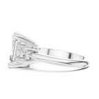 Emerald Cut 3.40ct IGI Certified Engagement Diamond Ring
