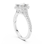 1.4 CTW Emerald Cut Lab Grown Diamond Ring - IGI Certified