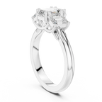 IGI Certified, 1 Carat EF Color VVS Lab Grown Diamond Proposal Ring