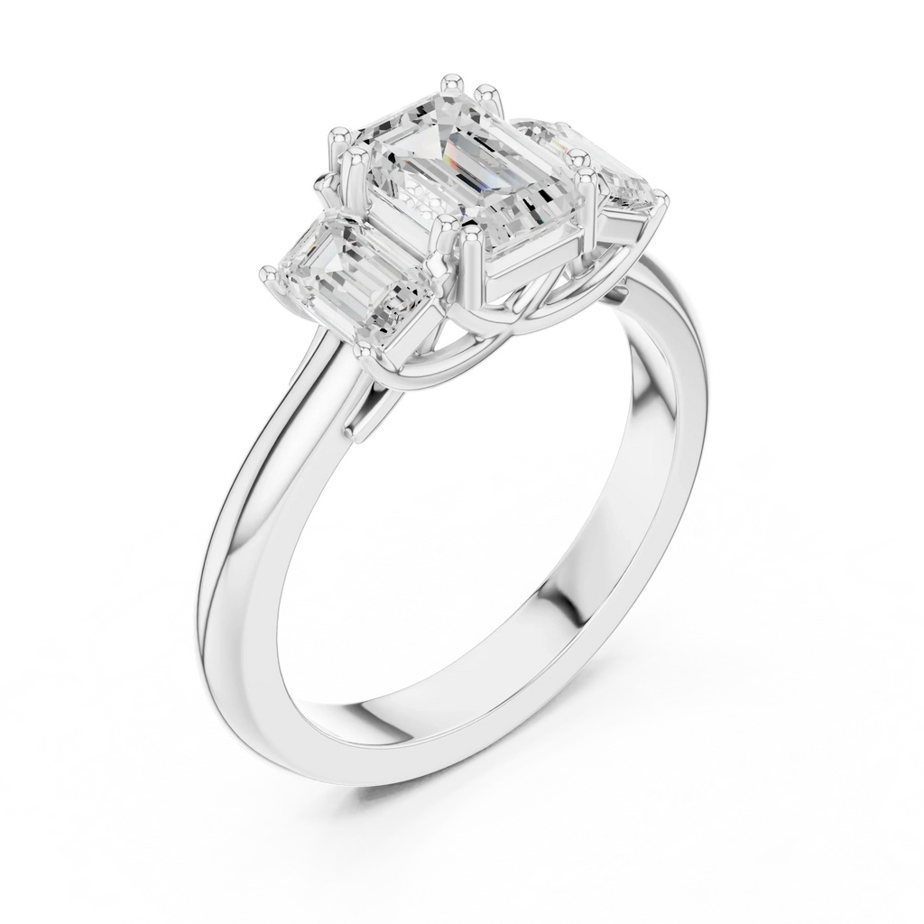 IGI Certified, 1 Carat EF Color VVS Lab Grown Diamond Proposal Ring