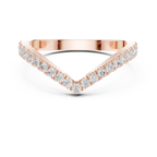 0.27 Carat Lab Grown Diamond Wedding Band, 14K Gold Anniversary Ring