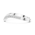 0.27 Carat Lab Grown Diamond Wedding Band, 14K Gold Anniversary Ring