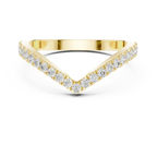 0.27 Carat Lab Grown Diamond Wedding Band, 14K Gold Anniversary Ring
