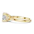 2.63 CT Cushion Cut Diamond Wedding Ring 14K White Gold