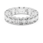 14K Gold Emerald Lab Grown Handcrafted Eternity Band