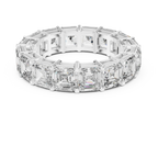 8.00 CTW Radiant Moissanite D Color Eternity Band