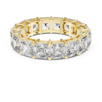8.00 CTW Radiant Moissanite D Color Eternity Band