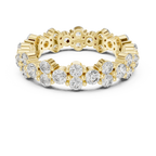 1.98 CTW Round Moissanite Floating Bubble VVS1 Eternity Band