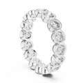 Bezel Set Round Lab Grown Diamond Eternity Band 2.64 CTW