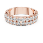 Two-Row Moissanite Diamond Eternity Band 2.60 CTW
