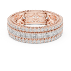 3.18 CTW Princess & Round Lab Diamond VVS Eternity Band