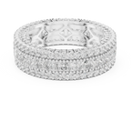 3.18 CTW Princess & Round Lab Diamond VVS Eternity Band