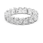 Heart Lab Grown Diamond VVS Eternity Band 4.86 CTW