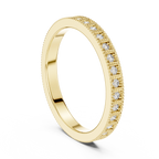 0.32 CTW 14K Gold Unique Moissanite Diamond Eternity Ring