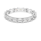 18K Gold Baguette Lab Diamond Handcrafted Eternity Band 1.25 CTW