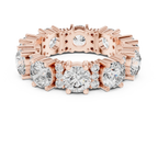5.40 CTW Multi-Stone D Color Lab Diamond Eternity Band