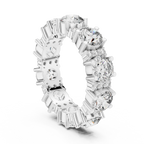 5.40 CTW Multi-Stone D Color Lab Diamond Eternity Band