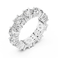5.40 CTW Multi-Stone D Color Lab Diamond Eternity Band