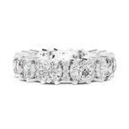 5.40 CTW Multi-Stone D Color Lab Diamond Eternity Band