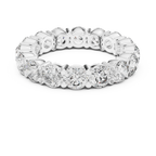 10K Gold Round Moissanite Eternity Band 4.80 CTW
