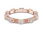 Moissanite Round Eternity Band 0.65 CTW Brilliant Cut
