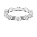 Moissanite Round Eternity Band 0.65 CTW Brilliant Cut