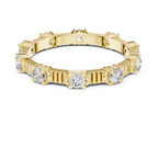 Moissanite Round Eternity Band 0.65 CTW Brilliant Cut