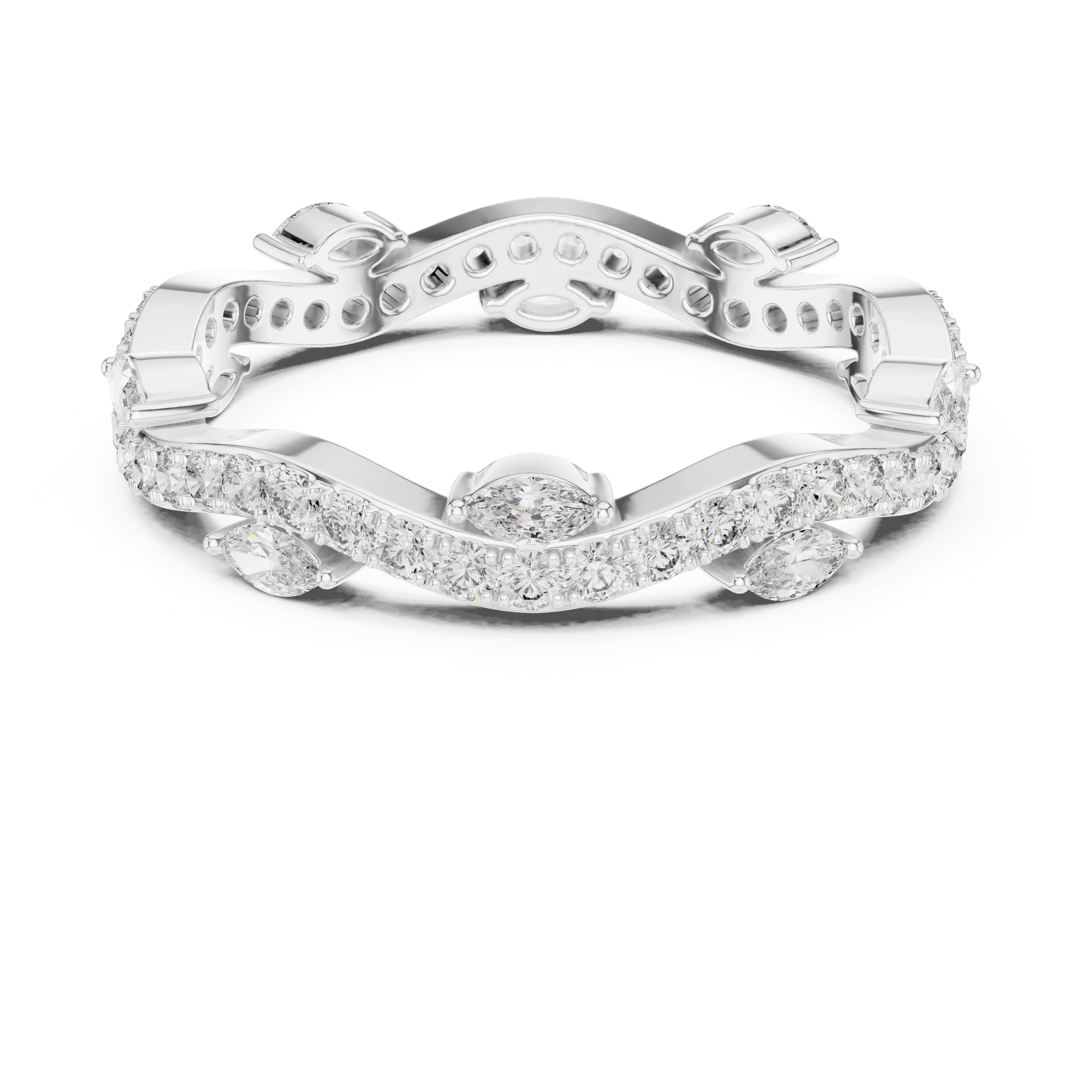 14K Gold Oval Lab Diamond Handcrafted Engagement Ring 0.67 CT