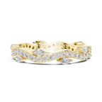 14K Gold Oval Lab Diamond Handcrafted Engagement Ring 0.67 CT