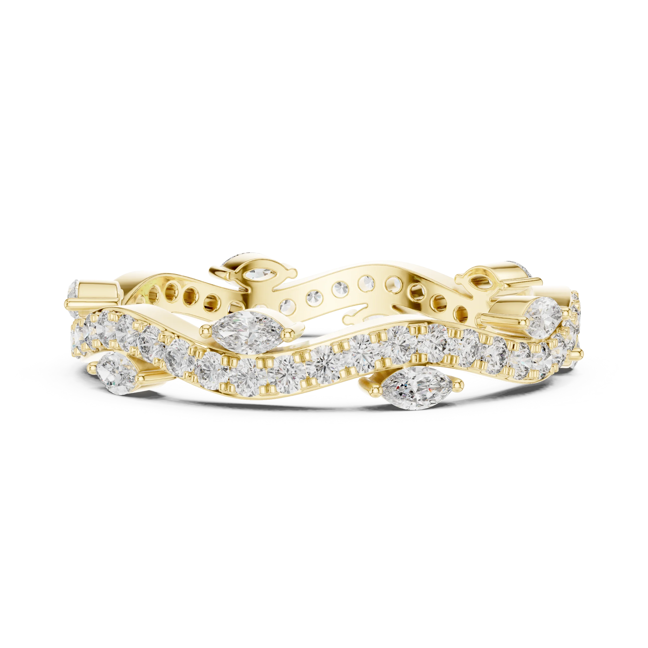 14K Gold Oval Lab Diamond Handcrafted Engagement Ring 0.67 CT