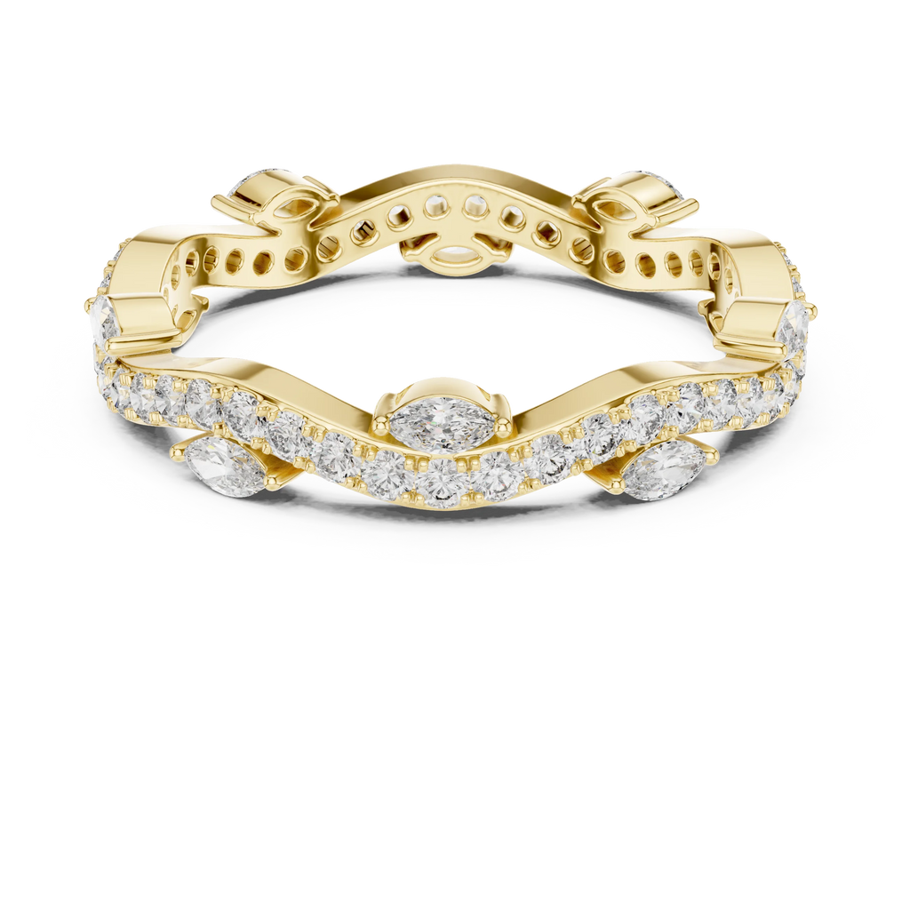 14K Gold Oval Lab Diamond Handcrafted Engagement Ring 0.67 CT