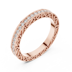 Designer Round Lab Grown Diamond Eternity Band 0.50 CTW