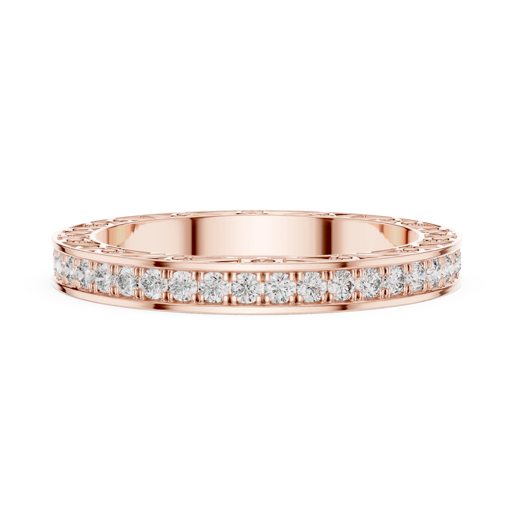 Designer Round Lab Grown Diamond Eternity Band 0.50 CTW