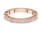 Designer Round Lab Grown Diamond Eternity Band 0.50 CTW