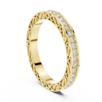Designer Round Lab Grown Diamond Eternity Band 0.50 CTW