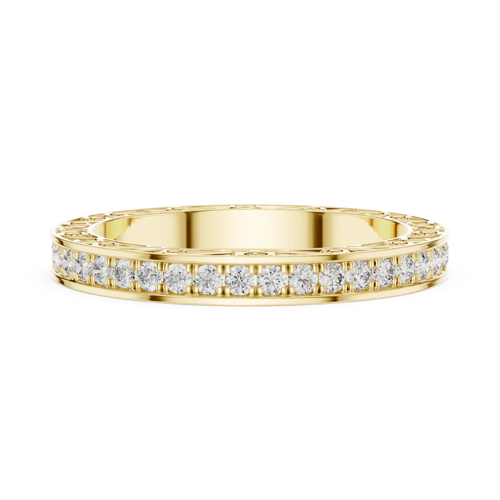 Designer Round Lab Grown Diamond Eternity Band 0.50 CTW