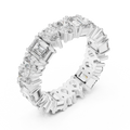 4.19 CTTW Multi-Shape Lab Diamond VVS 10K Gold Eternity Band
