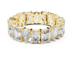 4.19 CTTW Multi-Shape Lab Diamond VVS 10K Gold Eternity Band