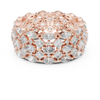 3.28 CT Shared Prong Oval Moissanite Engagement Ring
