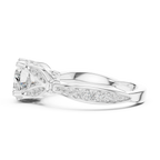 1.81 CT VVS1 D Color Heart Cut Diamond White Gold Engagement Ring