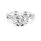 1.81 CT VVS1 D Color Heart Cut Diamond White Gold Engagement Ring
