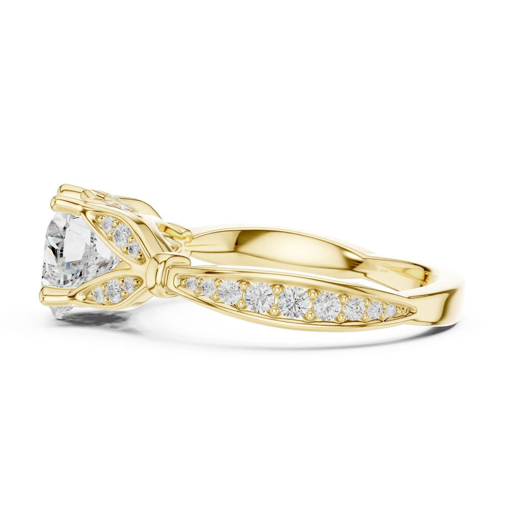 1.81 CT VVS1 D Color Heart Cut Diamond White Gold Engagement Ring