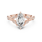 1.81 CT VVS1 D Color Marquise Cut Diamond White Gold Engagement Ring