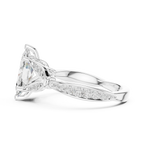 1.81 CT VVS1 D Color Marquise Cut Diamond White Gold Engagement Ring
