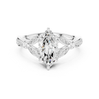 1.81 CT VVS1 D Color Marquise Cut Diamond White Gold Engagement Ring