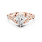 1.81 CT VVS1 D Color Pear Cut Diamond White Gold Engagement Ring